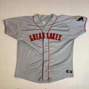 OT Sports Great Lakes Loons Gray Baseball Jersey XXL